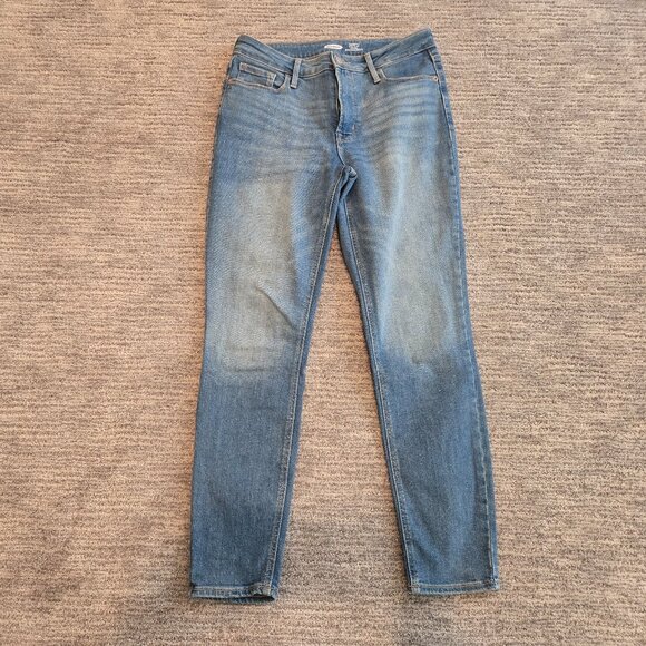 Old Navy High-Waisted Rockstar Super-Skinny Jeans 8 - Picture 1 of 3